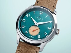 Le Farer Forrest Lissom est doté d'un boîtier de 38 mm en acier inoxydable 316L (Image source : Farer)