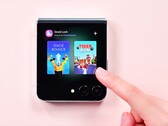 Le Samsung Galaxy Z Flip5 est doté d'un certain nombre de nouvelles applications pour l'écran secondaire. (Image : Samsung)