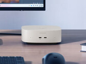 La variante UFS coûte actuellement 499,99 $. Sur la photo : une image promotionnelle montrant l’avant du mini-PC.