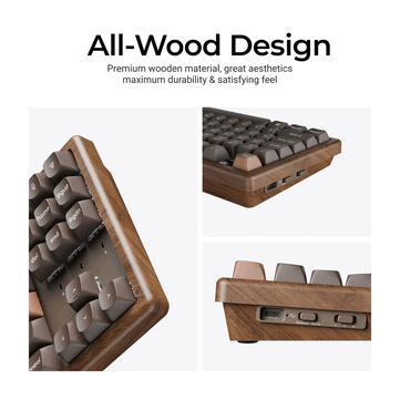 L’édition All-Wood coûte 199,99 $, soit 60 $ de plus que la K8 HE Special Edition avec garnitures en bois.