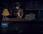 Dans Last Report, les joueurs jouent le rôle d'un garde forestier de nuit. Ci-contre, une capture d'écran du jeu. (Source de l'image : Steam)