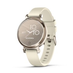 La Lily 2 Sport dans ses finitions Cream Gold et Coconut. (Source de l'image : Garmin)
