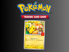 La carte McDonald's Pokémon TCG en édition limitée est présentée (Source de l'image : Pokémon, Nintendo avec modifications)