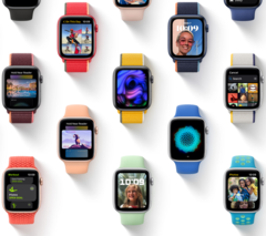 watchOS 8 sera disponible pour toutes les montres Apple à partir de la série 3. (Image source : Apple)