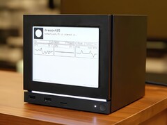 Une Steam Machine dotée d'un écran e-ink.