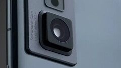 Oppo a développé un appareil photo pour smartphone qui peut se rétracter lorsqu&#039;il n&#039;est pas nécessaire. (Image source : Oppo)