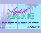 L'écran titre de Vigilante Paradise sur Sega Saturn (source d'image : Playnautic via Itch.io)