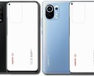 Le design du boîtier de l'appareil photo du Xiaomi Mi 11T ressemble davantage au Mi 10T (L) qu'au Mi 11 (R). (Image source : Xiaomi/FCC - édité)