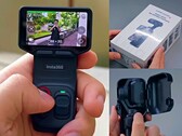 Insta360 Luna Ultra avec l'étui de protection.