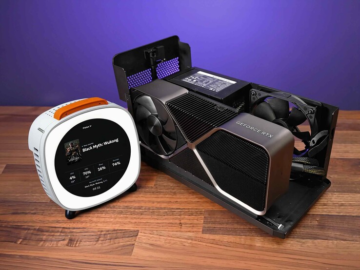 Le mini-PC Piston V est équipé d'un port OCuLink permettant des connexions eGPU rapides.
