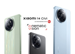 Le Xiaomi 14 CIVI est le quatrième smartphone de la série Xiaomi 14 commercialisé à ce jour. (Source de l'image : Xiaomi)