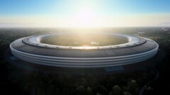 Apple Campus, Cupertino Californie. (Image : Apple)