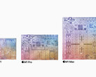 Apple a utilisé un tissu d'interconnexion en silicium pour mettre à l'échelle le M1 pour le M1 Pro et le M1 Max. (Image : Apple)