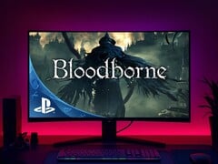 Bloodborne PC version seen on gaming monitor (Image source : Sony PlayStation with edits)