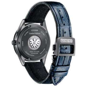 La montre Citizen 30th Anniversary Eco-Drive avec cadran en papier washi bleu. (Source de l'image : Citizen)