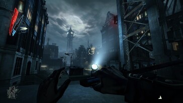 Sur la photo : une capture d'écran du jeu Dishonored.