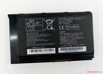 Le Celsius H980 possède une batterie de 96 Wh.