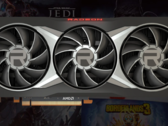 La série RX 6000 fait plus que s'imposer dans les premiers résultats de référence des jeux. (Source de l'image : AMD)