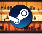 Une image montrant le jeu Apotheon et le logo Steam.