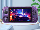 Powkiddy vend désormais le X39 Pro dans un coloris violet translucide. (Source de l'image : Powkiddy)