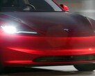 les phares de la Model 3 2024 (image : Tesla/YT)