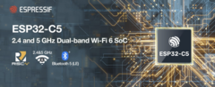 Espressif présente un produit doté d'un système Wi-Fi à double bande (Source de l'image : Espressif)
