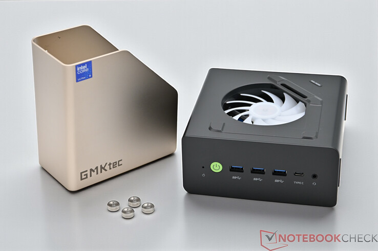 GMKtec EVO-T1 avec couvercle métallique démonté