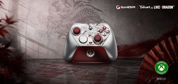 Cette édition « Yakuza : |, Like a Dragon » de la manette G7 Pro de GameSir est peut-être la plus élégante à ce jour.