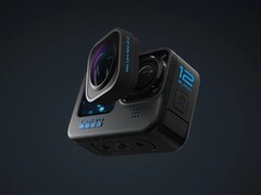 La nouvelle GoPro Hero 12 Black et le Max Lens Mod 2.0 (optionnel) (Image Source : GoPro)