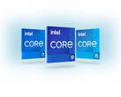 Illustration des processeurs Raptor Lake d'Intel destinés au grand public