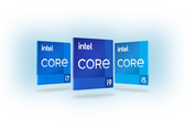 Illustration des processeurs Raptor Lake d'Intel destinés au grand public