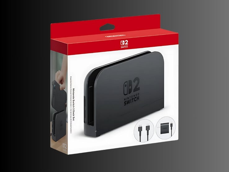 Boîtier de la Nintendo Switch 2 dock (Image source : Nintendo of America)