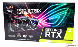 La carte Asus GeForce RTX 3080 ROG Strix Gaming OC - fournie par Asus Allemagne
