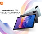 Le Redmi Pad 2 sera disponible dans au moins deux coloris au lancement. (Source de l'image : Xiaomi)