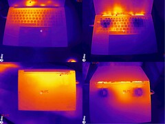 Images thermiques Acer Swift 16