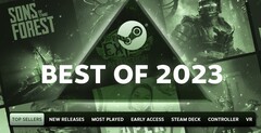 Le &quot;Best of 2023&quot; de Steam comprend une série de jeux qui sont à la fois vérifiés et excellents sur le Steam Deck (Source : Steam)