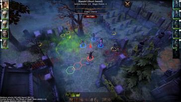 Photo : une capture d'écran du jeu The Necromancer's Tale.