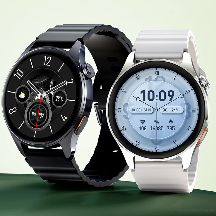 Deux couleurs de la Watch 4S (Image source : Haylou)