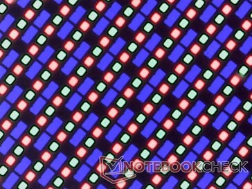 Matrice de sous-pixels RVB nette sans problème de granularité