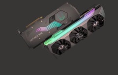 La carte vidéo ZOTAC GAMING GeForce RTX 3080 Ti dévoilée le 1er juin 2021 (Source : ZOTAC)