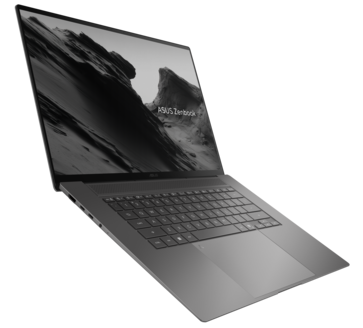 Asus Zenbook S16 2026 en gris Antrim. (Source de l'image : Asus)