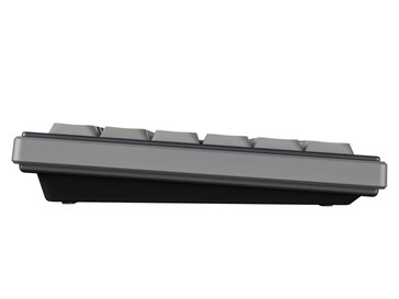 Profil latéral de la carte Cherry Xtrfy K63W Pro à profil bas.