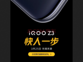 iQOO présente le Z3. (Source : Weibo)