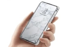 Largeur de cadre supplémentaire pour la caméra et les boutons sur ce rendu Xiaomi Mi Mix 2020. (Source de l&#039;image : Slashleaks via AppDated)