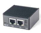 NanoPi R3S-LTS : Nouvel ordinateur monocarte avec stockage eMMC. (Source de l'image : FriendlyElec)