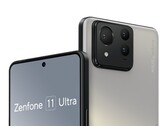 Un rendu du Zenfone 11 Ultra. (Source : evleaks)
