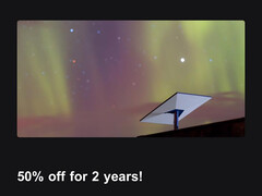 L&#039;offre de réduction des frais mensuels de Starlink. (Source de l&#039;image : Starlink)