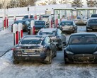 Les Teslas perdent un quart de leur autonomie par temps froid (image : Geir Olsen/Motor)