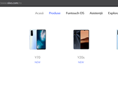Vivo a maintenant un site web roumain de première partie. (Source : Vivo)
