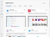 Apple applications dans le Microsoft Store (Source : propre)